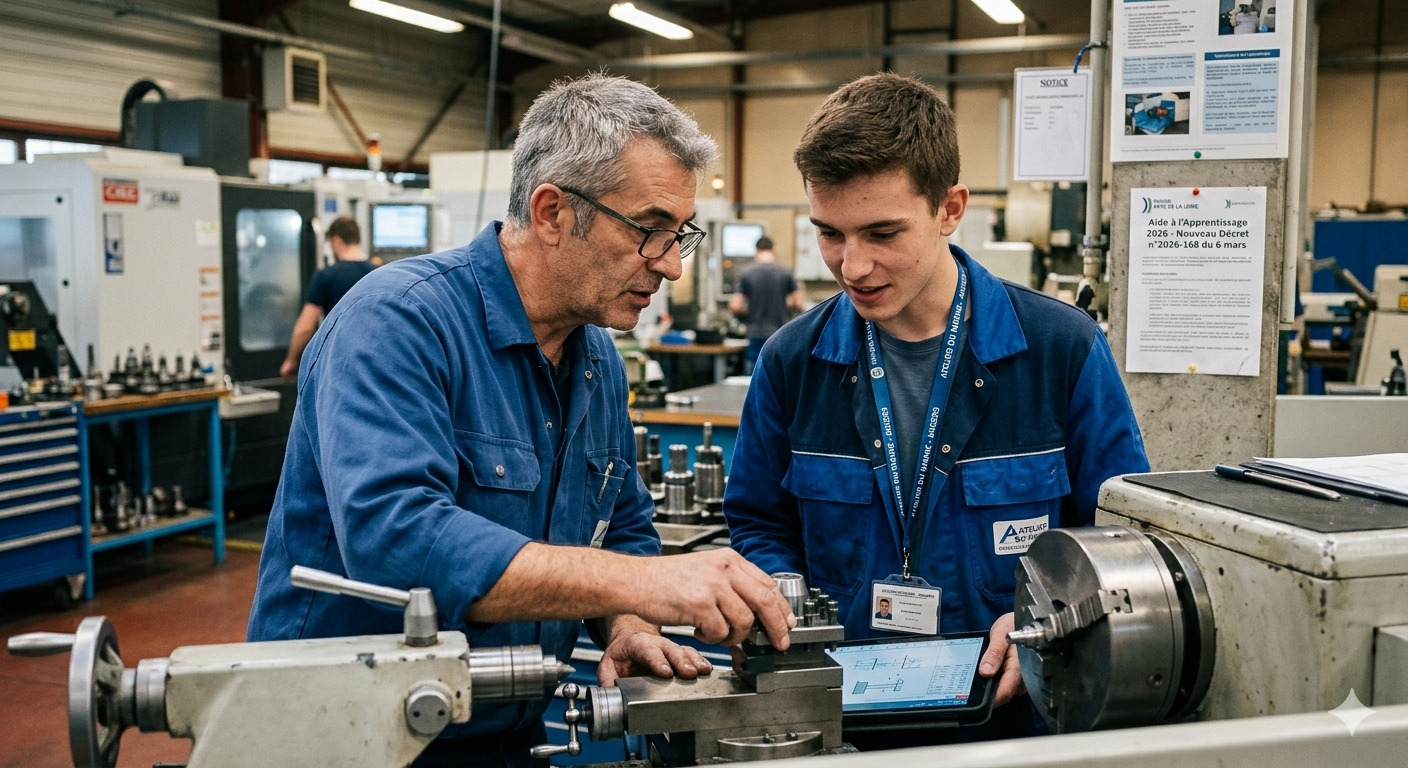 Aide à l’apprentissage 2026 : ce que change le décret du 6 mars pour les employeurs